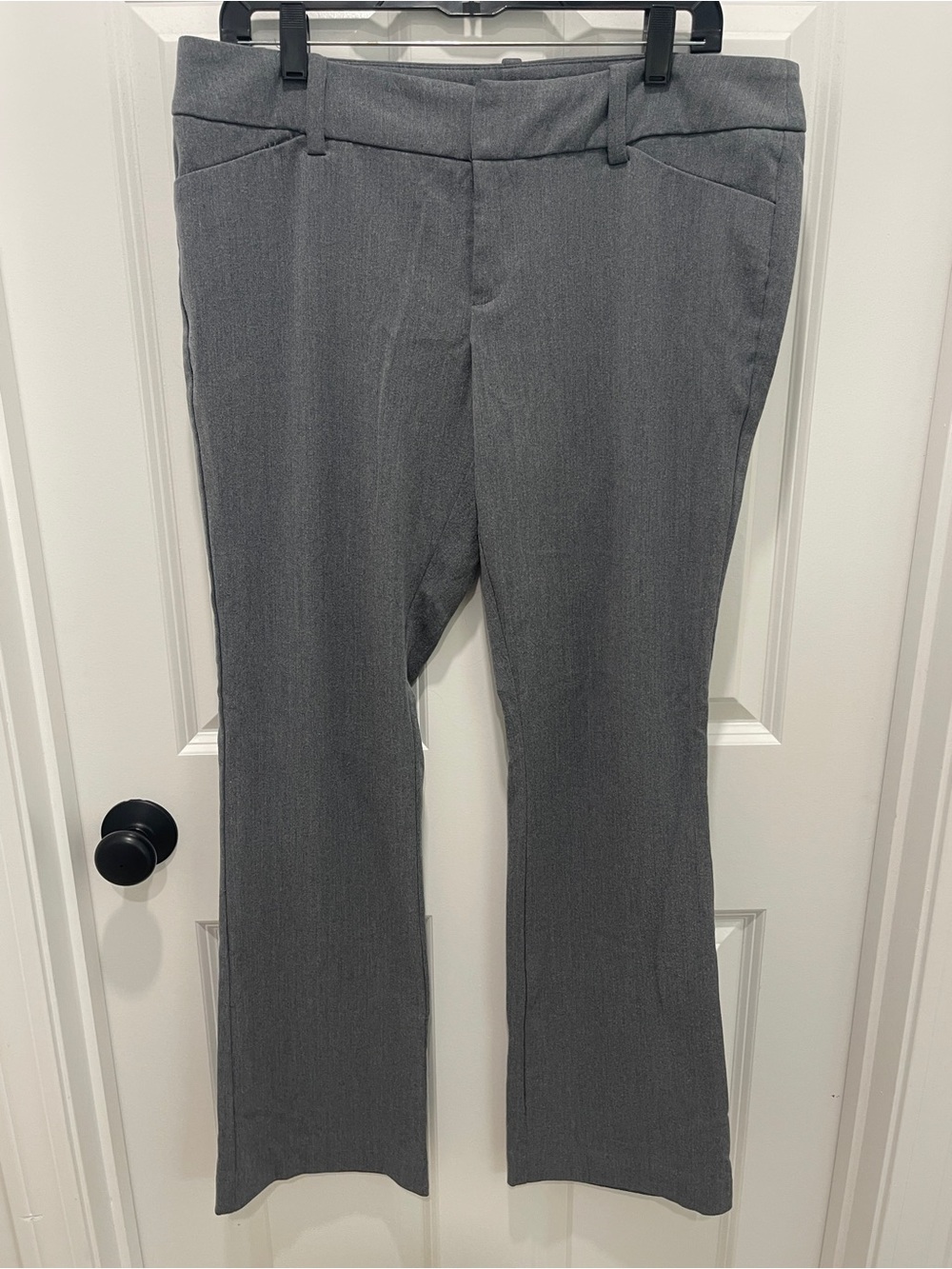 Merona Gray Boot Cut Work Pants